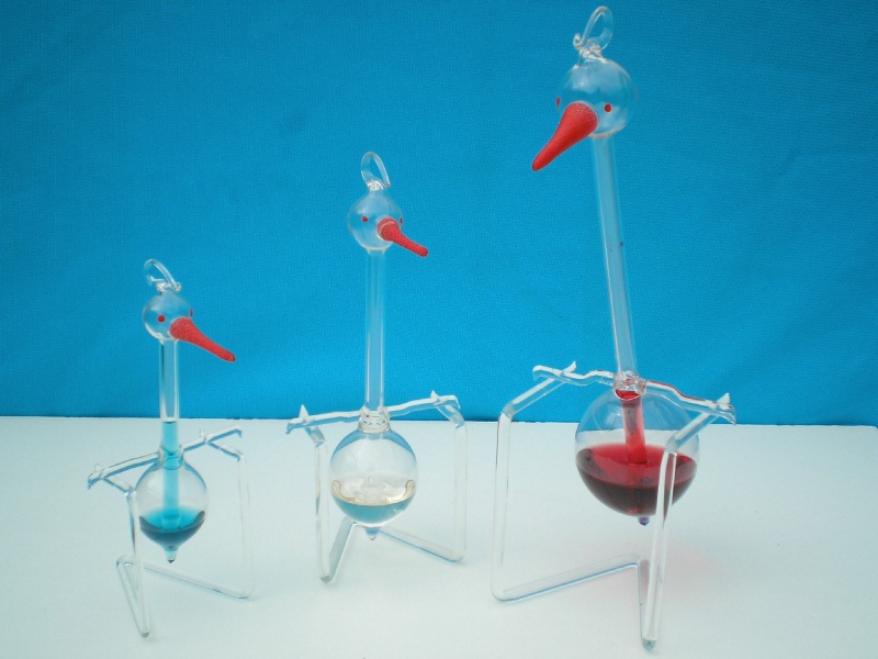 rocking stork drinking bird